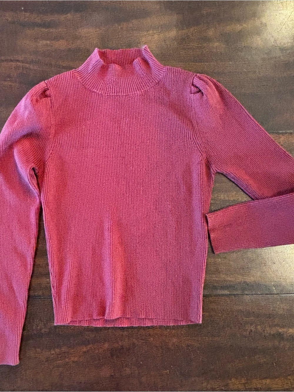 Lulu's Ribbed Mock Neck Sweater